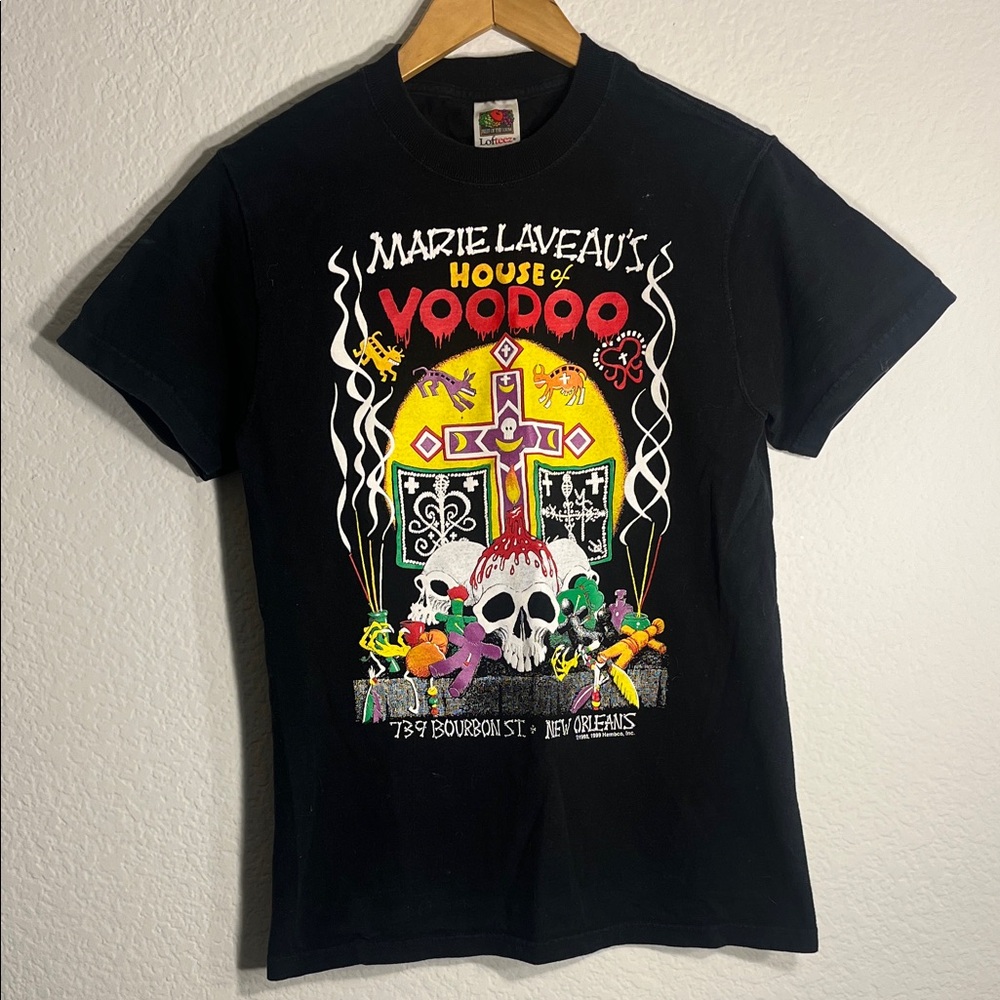 Vintage House of Voo Doo Black Graphic T-Shirt